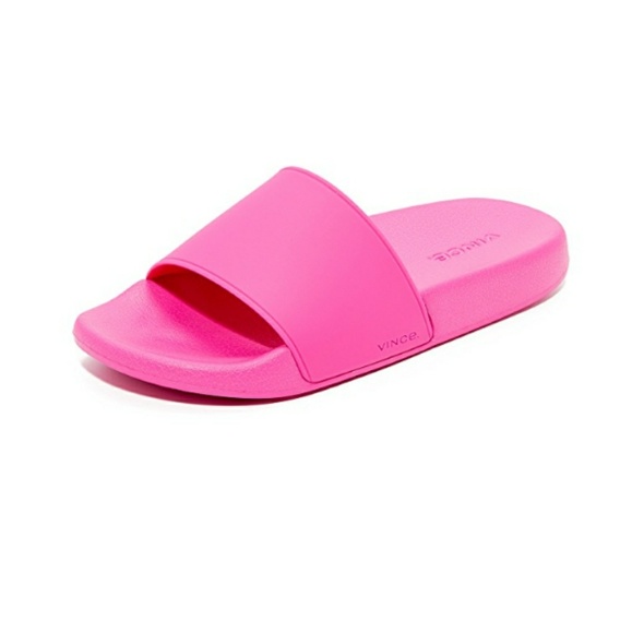 Vince Shoes - New VINCE Westcoast Magenta Slide In
